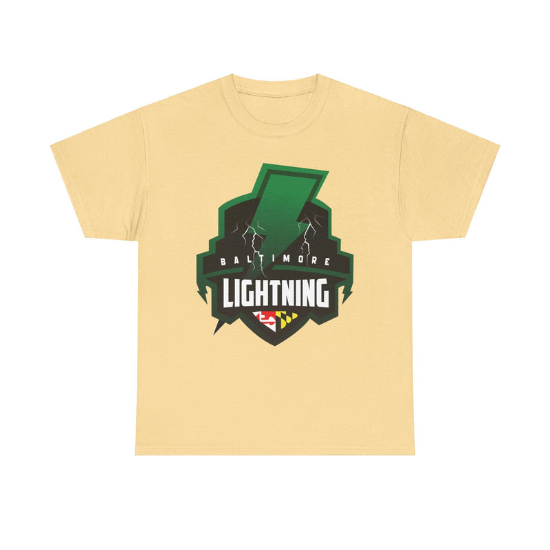 Load image into Gallery viewer, Baltimore Lightning Maryland CBA 1985-1986 Basketball T-shirt