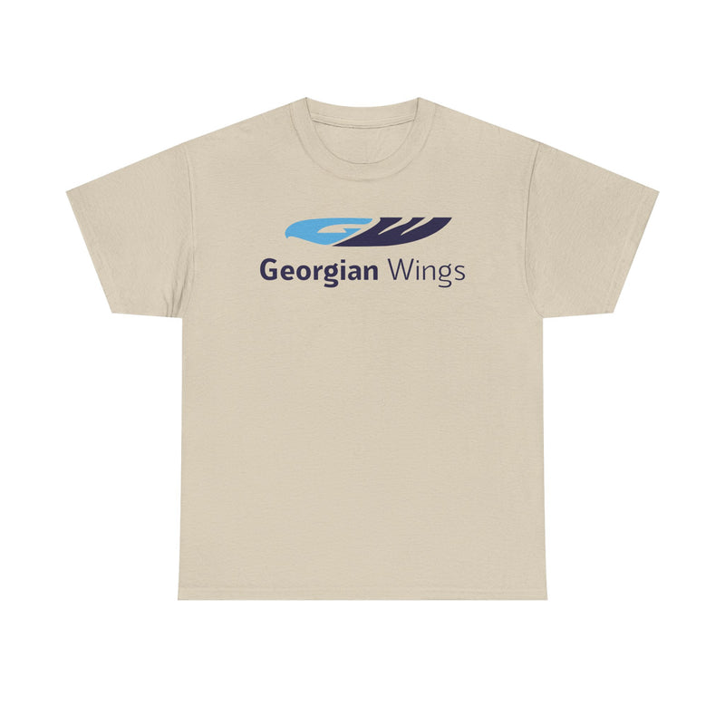 Load image into Gallery viewer, Georgian Wings Airlines Retro Logo T-Shirt Rare Aviation