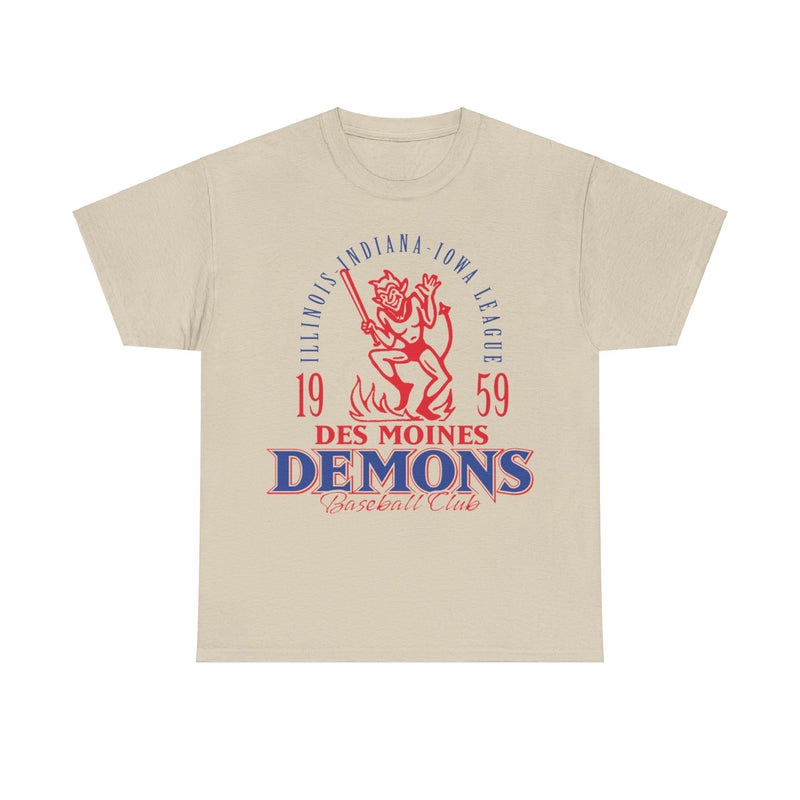 Load image into Gallery viewer, Des Moines Demons Est 1959 Iowa Baseball T-shirt