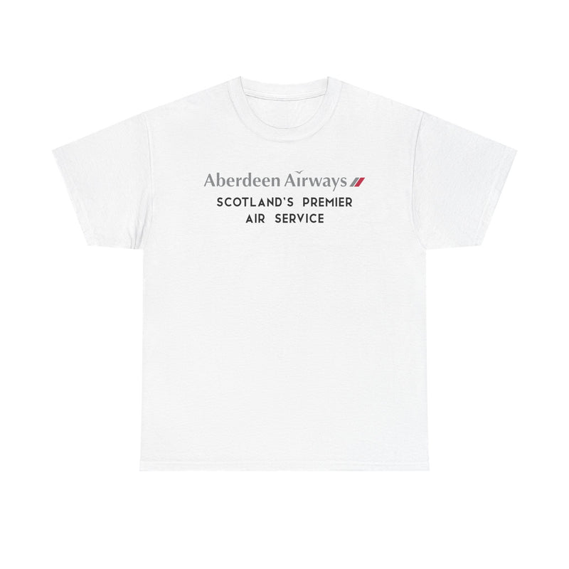 Load image into Gallery viewer, Aberdeen Airways Scotland's Premier Air Service Vintage Logo Aviation T-shirt