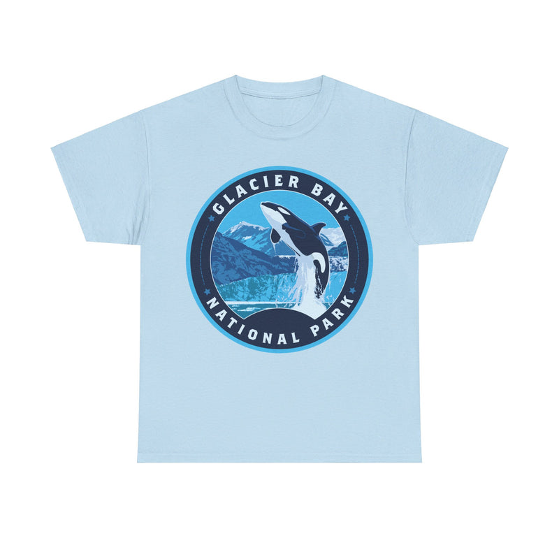 Load image into Gallery viewer, Glacier Bay National Park Alaska Round Logo T-shirt
