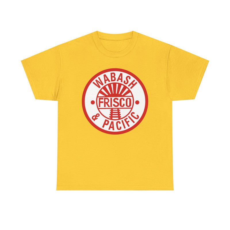 Load image into Gallery viewer, Wabash Frisco & Pacific Railroad Vintage Train Logo T-Shirt