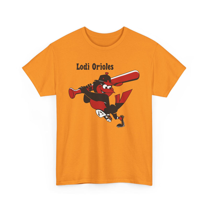 Load image into Gallery viewer, Lodi Orioles California League Baseball 1974-1975 T-shirt