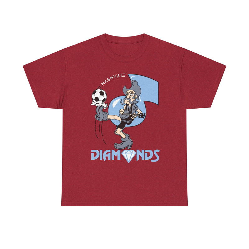 Load image into Gallery viewer, Nashville Diamonds Tennessee American Soccer League 1982 T-shirt