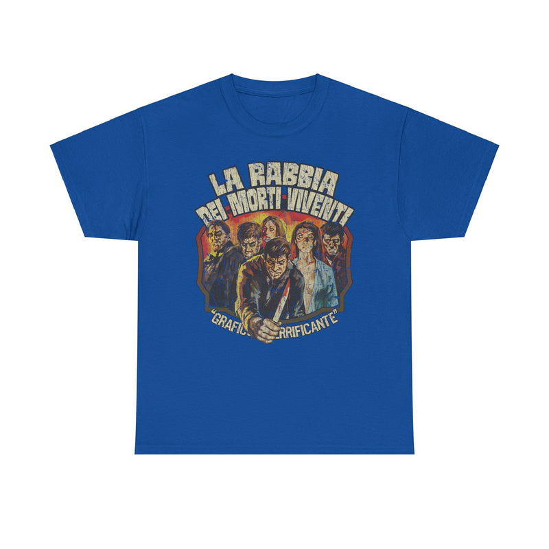 Load image into Gallery viewer, La Rabbia Dei Morti Viventi Horror Movie T-shirt