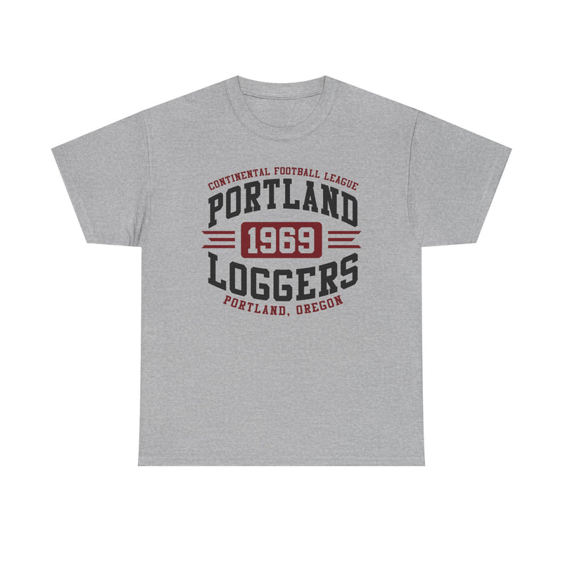 Load image into Gallery viewer, Portland Loggers Oregon Football 1969 T-shirt