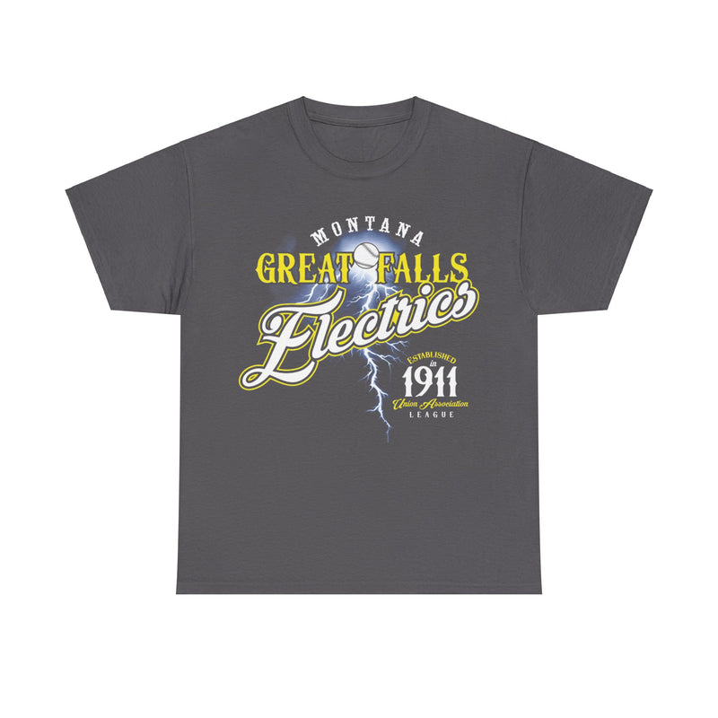 Load image into Gallery viewer, Great Falls Electrics Est 1911 Montana Baseball T-shirt