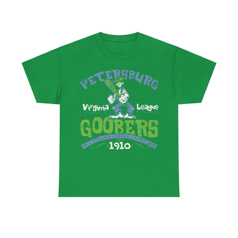 Load image into Gallery viewer, Petersburg Goobers Est 1910 Virginia Baseball T-shirt