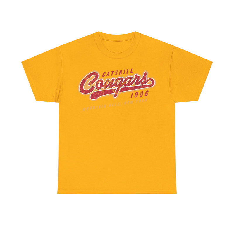 Load image into Gallery viewer, Catskill Cougars Est 1996 New York Baseball Team T-shirt
