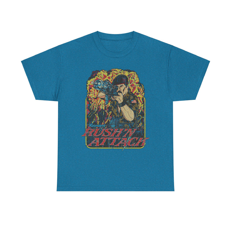 Load image into Gallery viewer, Rushn Attack 1985 Konami Video Game T-shirt
