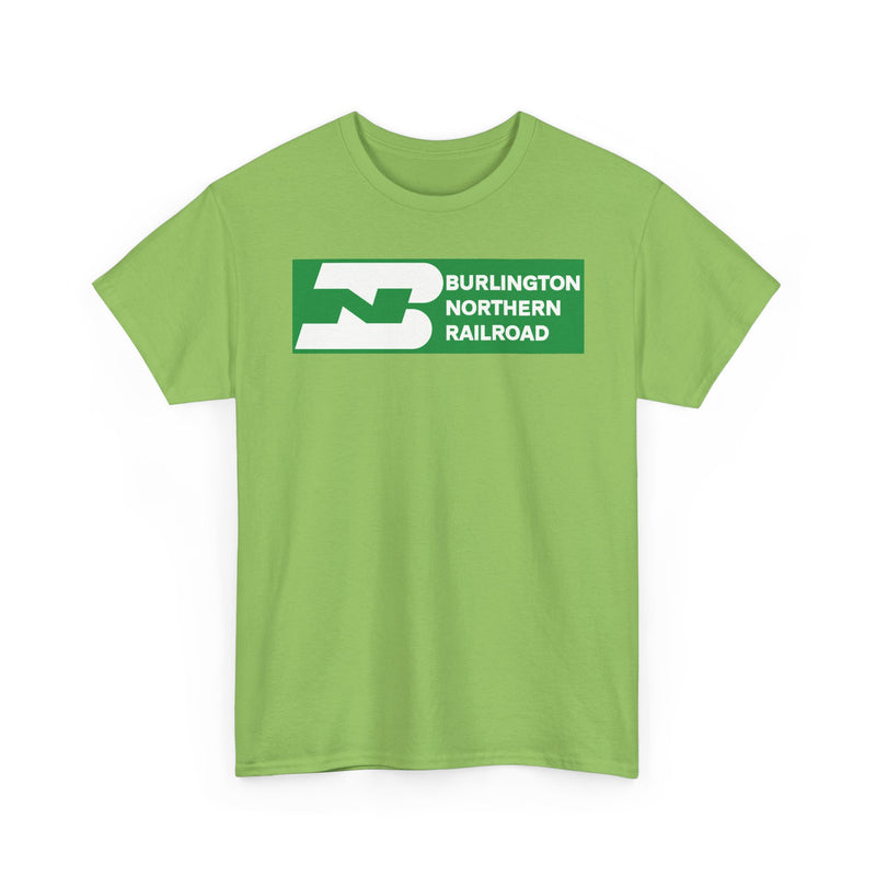 Load image into Gallery viewer, Burlington Northern Railroad Vintage Train Railway Logo T-Shirt