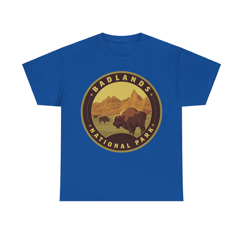 Load image into Gallery viewer, Badlands National Park South Dakota Round Logo T-shirt