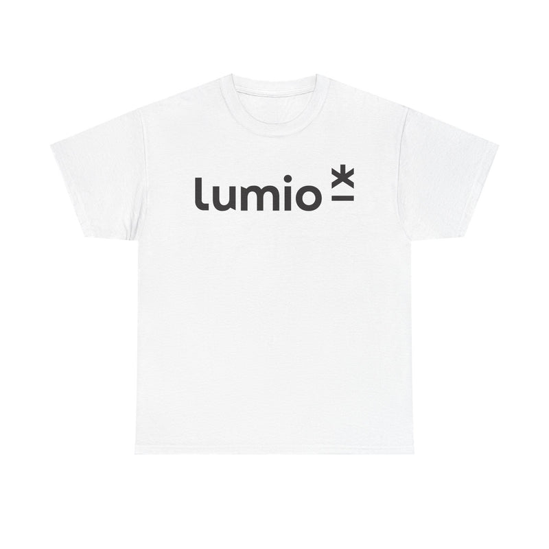 Load image into Gallery viewer, Lumio T-Shirt Defunct Tech Company Bankrupt Logo Tee