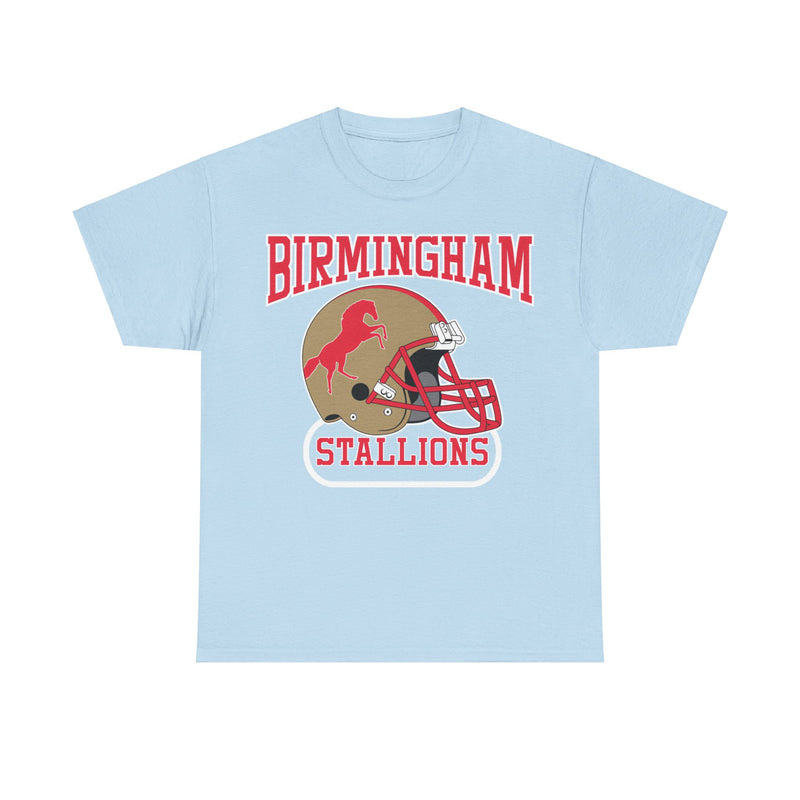 Load image into Gallery viewer, Birmingham Stallions Alabama Football Team Helmet T-shirt