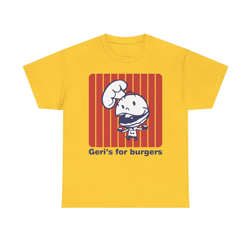 Load image into Gallery viewer, Geri's For Burgers Vintage Restaurant Chain Logo Diner T-Shirt