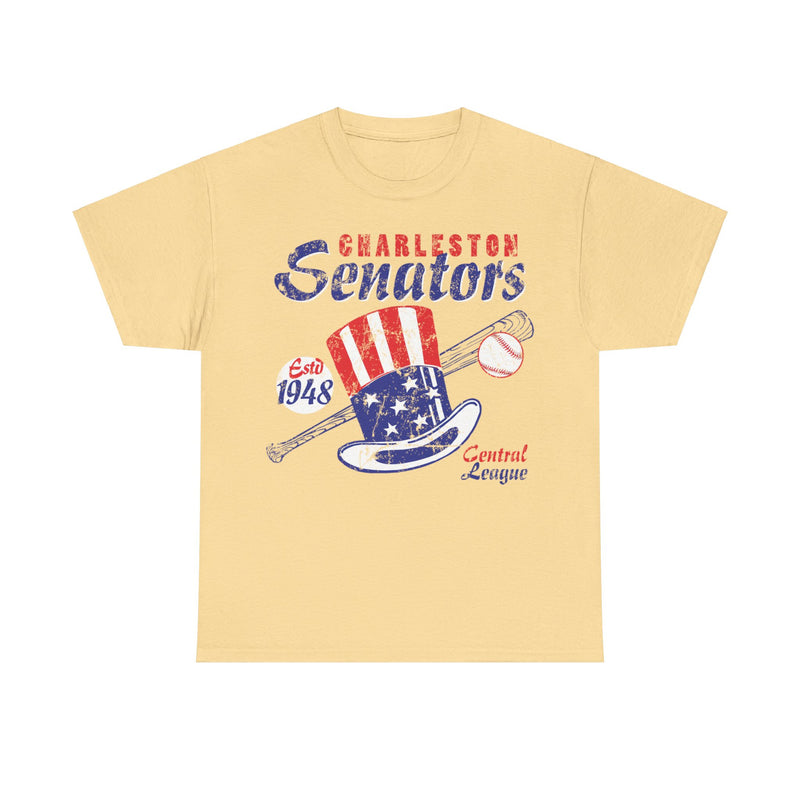 Load image into Gallery viewer, Charleston Senators Est 1948 West Virginia Baseball T-shirt