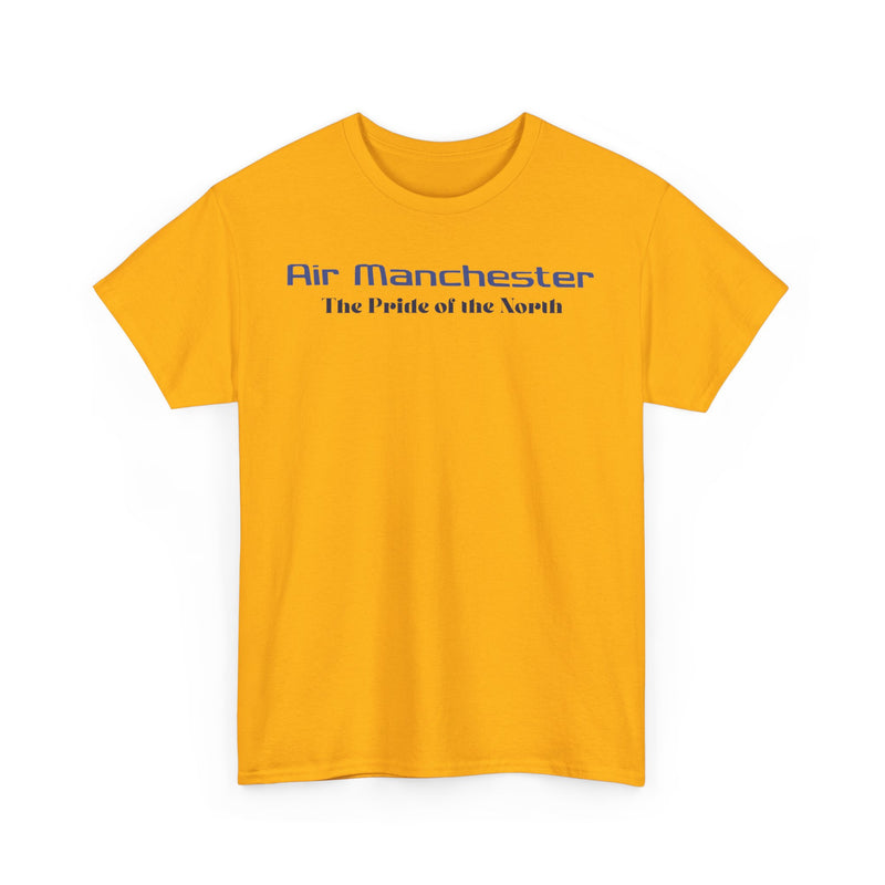 Load image into Gallery viewer, Air Manchester The Pride of the North Vintage Airline Logo Aviation T-shirt