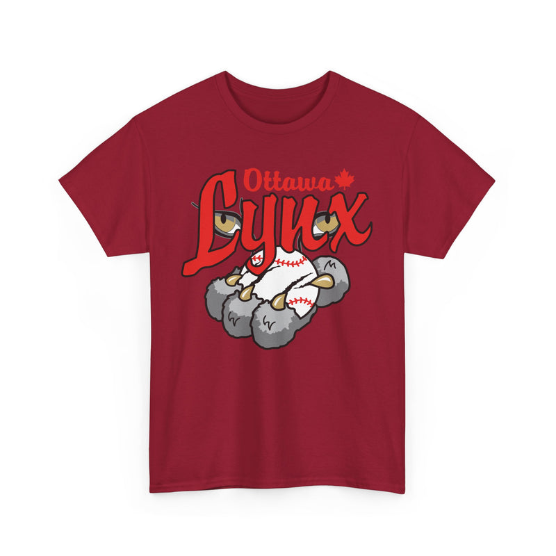 Load image into Gallery viewer, Ottawa Lynx Canada 1993-2007 International League Baseball T-shirt