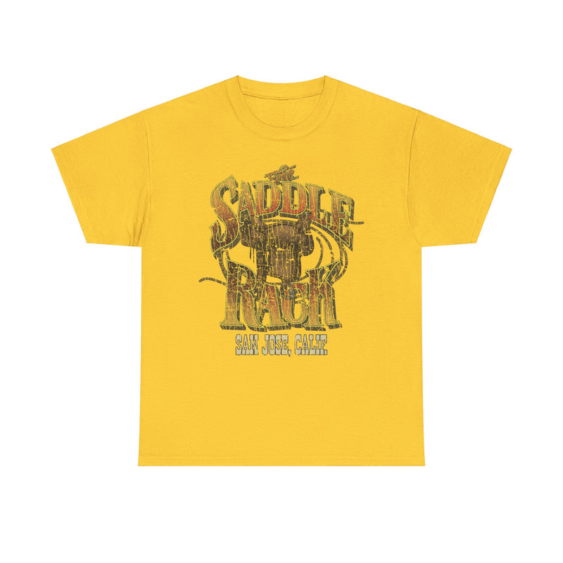 Load image into Gallery viewer, The Saddle Rack San Jose 1976 California Country Music Dancing Nightclub T-shirt