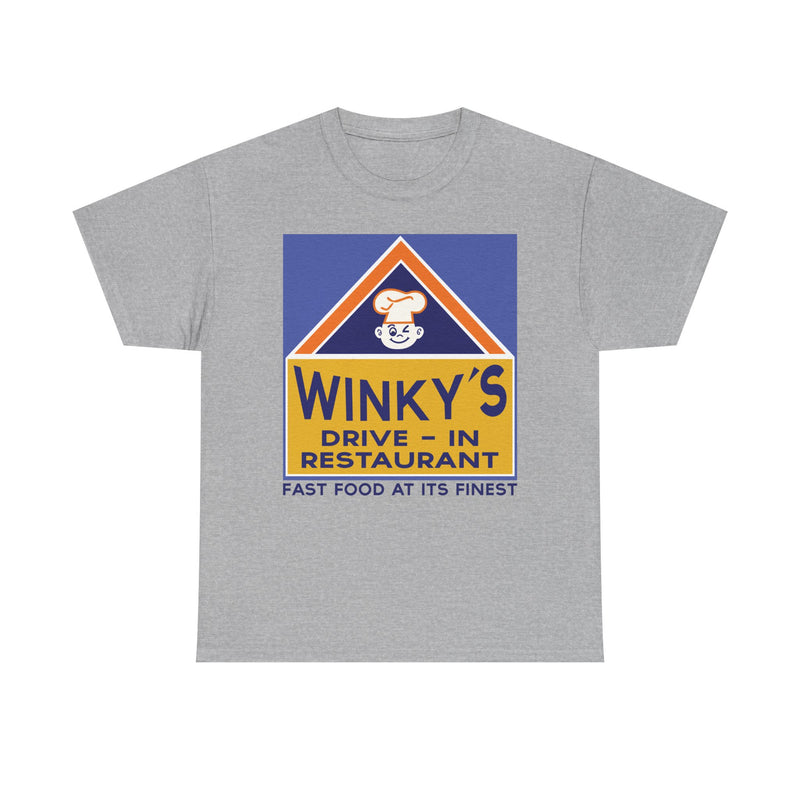 Load image into Gallery viewer, Winky's Drive-In Restaurant Fast Food Vintage Logo Chain T-Shirt