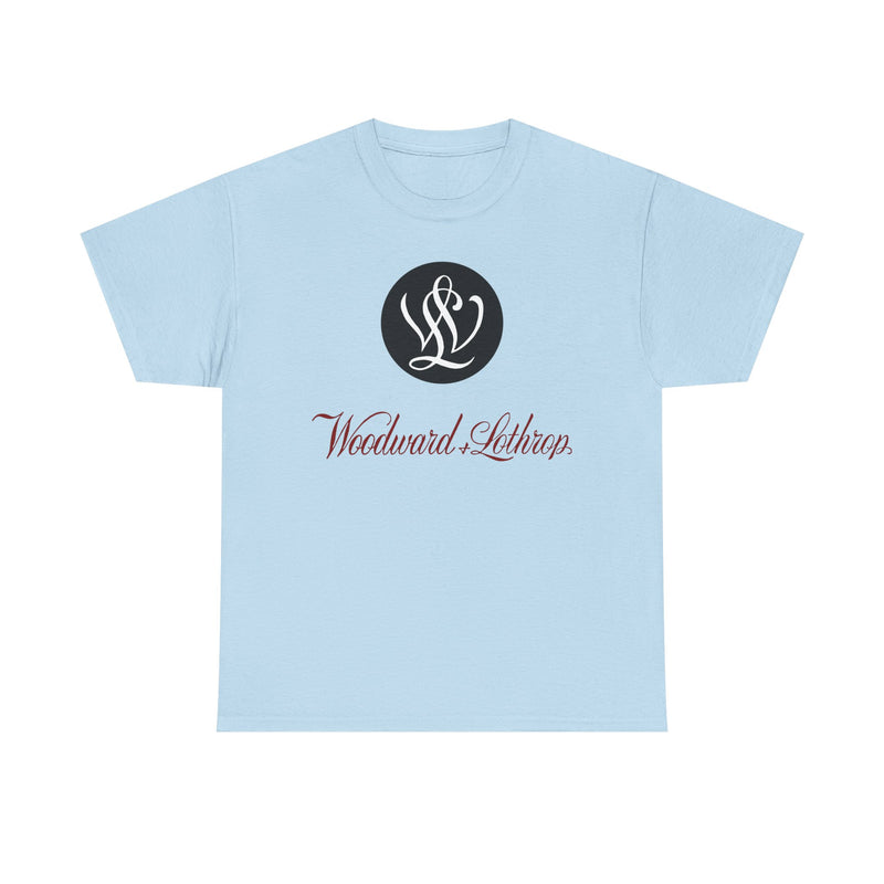Load image into Gallery viewer, Woodward & Lothrop Black Circle Monogram W&L Department Store DC T-shirt