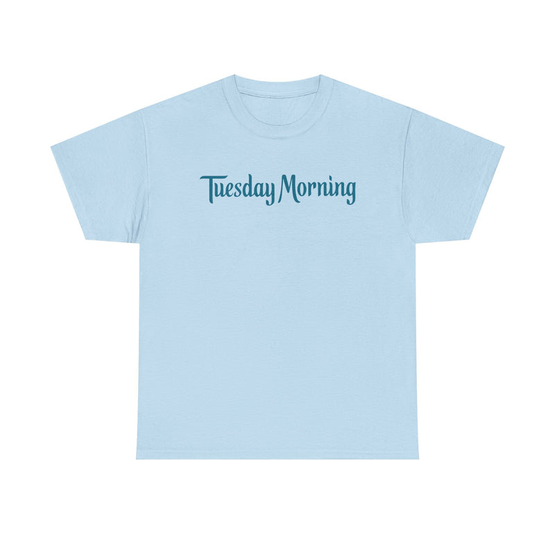 Load image into Gallery viewer, Tuesday Morning T-Shirt - Discount Retail Industry Bankrupt Logo Tee