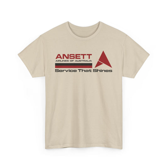 Ansett Airlines of Australia Red Triangle Service That Shines T-shirt