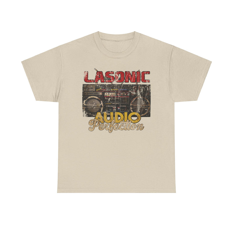 Load image into Gallery viewer, Lasonic Audio Perfection Electronics Corporation Boom Box T-shirt