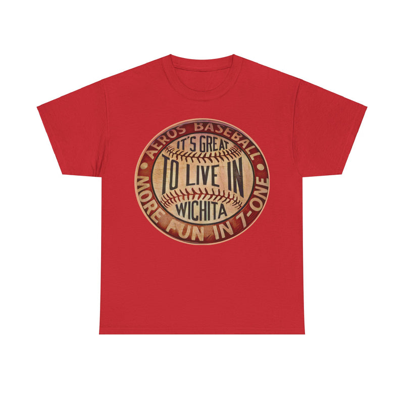Load image into Gallery viewer, Wichita Aeros Kansas Baseball Team T-shirt