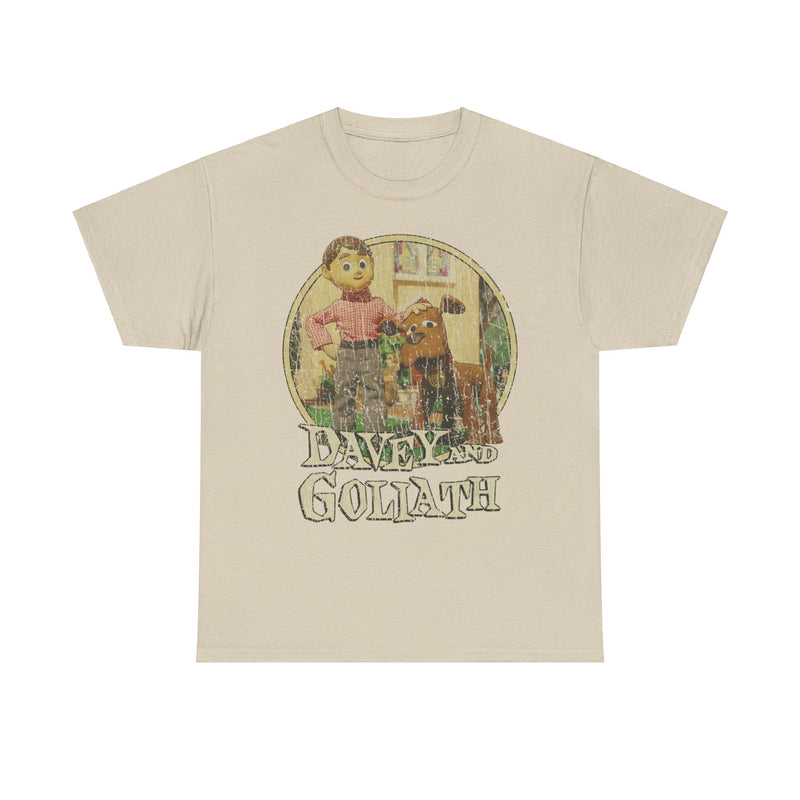 Load image into Gallery viewer, Davey and Goliath 1961 Animated TV Show T-shirt