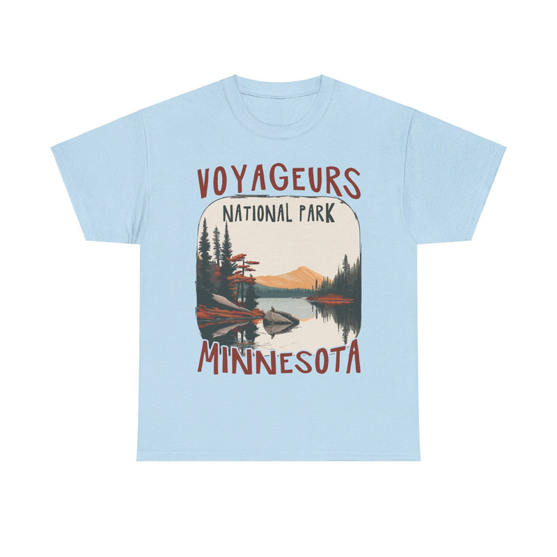 Load image into Gallery viewer, Voyageurs National Park Minnesota Poster Print T-shirt