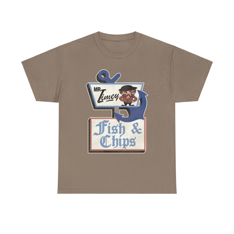 Load image into Gallery viewer, Mr Limey Fish & Chips Restaurant Tulsa Oklahoma T-shirt