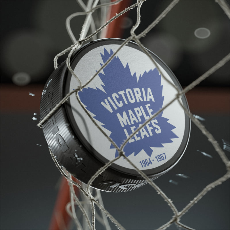 Load image into Gallery viewer, Victoria Maple Leafs Canada 1964-1967 Hockey Puck