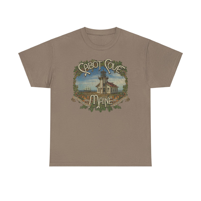 Load image into Gallery viewer, Murder She Wrote Cabot Cove Maine TV Show T-shirt