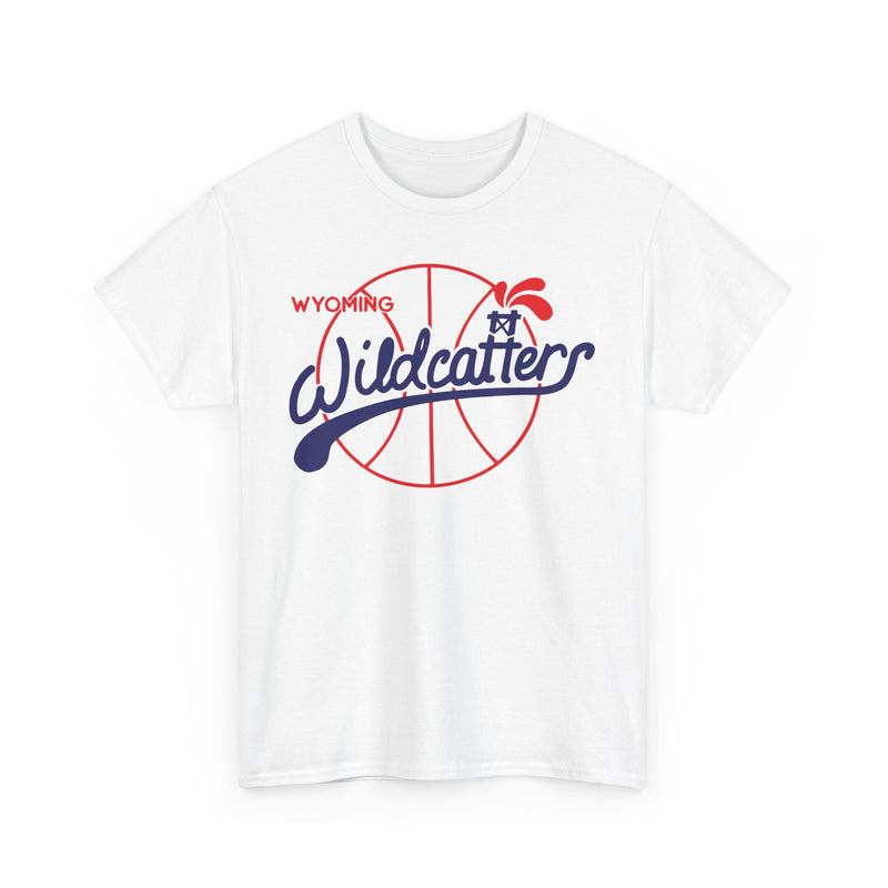 Load image into Gallery viewer, Wyoming Wildcatters Basketball 1982-1988 Continental Association T-shirt