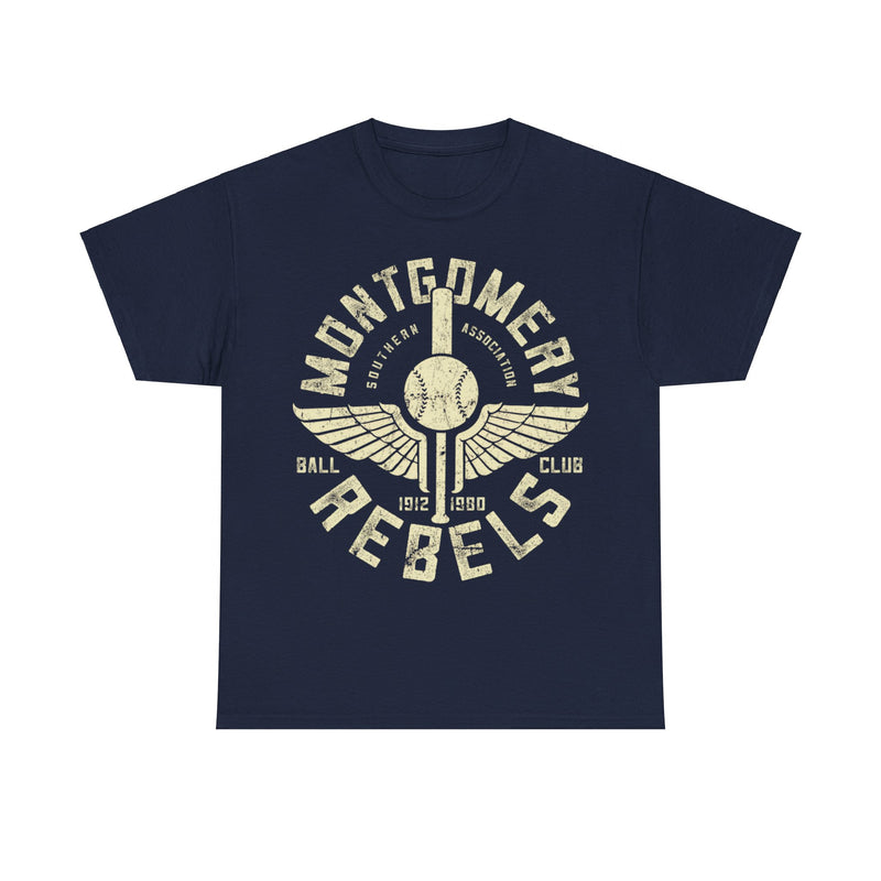 Load image into Gallery viewer, Montgomery Rebels Alabama Baseball Team T-shirt