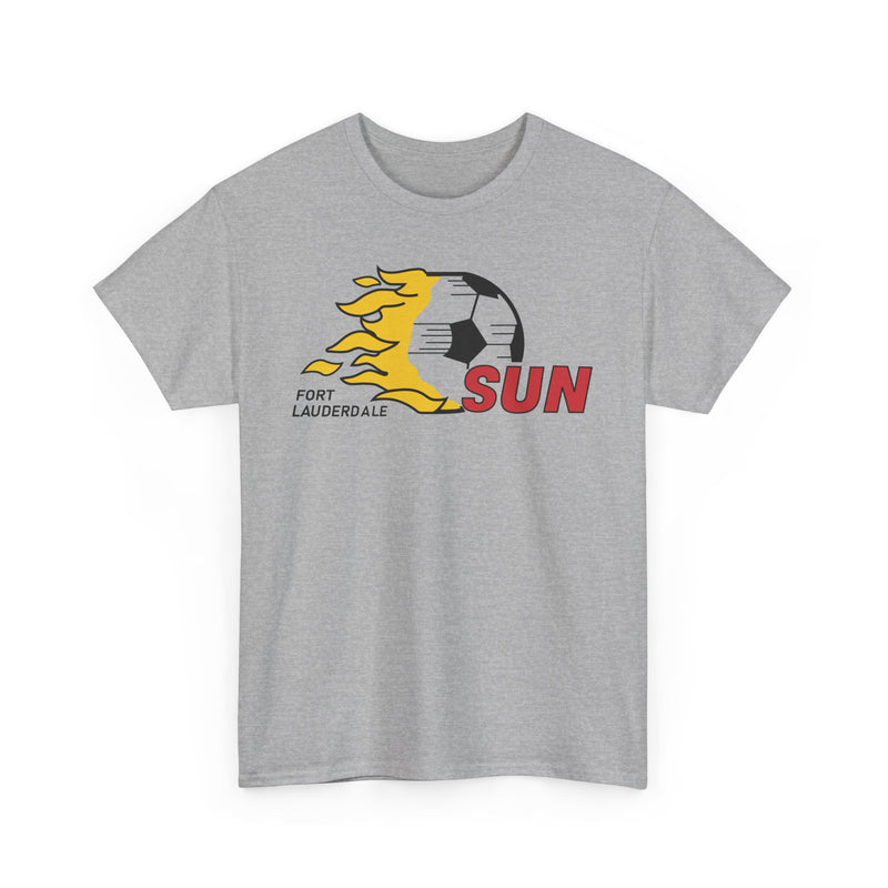 Load image into Gallery viewer, Fort Lauderdale Sun United Soccer League 1984 Logo T-shirt