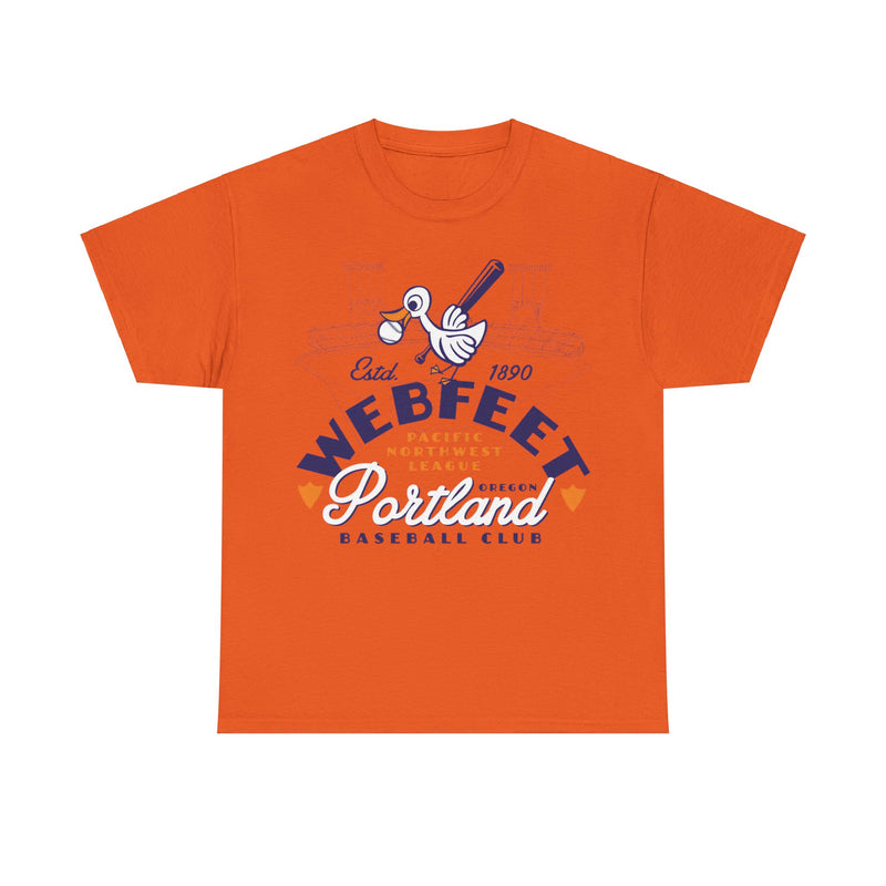 Load image into Gallery viewer, Portland Webfeet Est 1890 Oregon Baseball T-shirt
