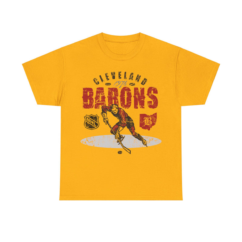 Load image into Gallery viewer, Cleveland Barons Est 1976 Ohio Hockey Team T-shirt