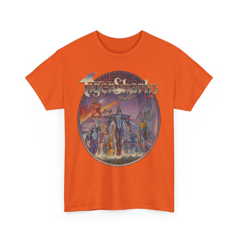 Load image into Gallery viewer, TigerSharks 1987 Action War Adventure Movie T-shirt