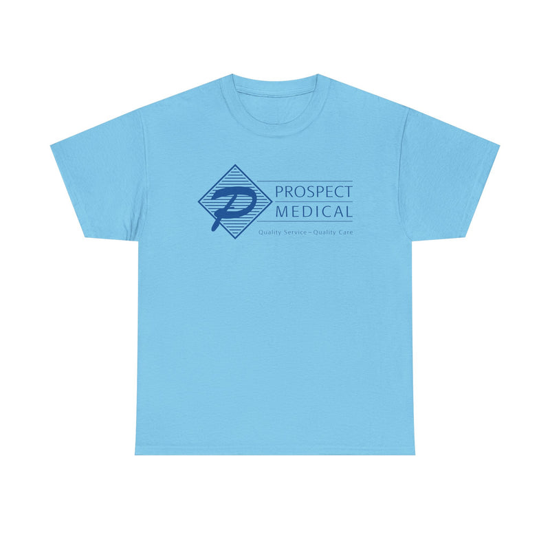Load image into Gallery viewer, Prospect Medical T-Shirt Defunct Healthcare Company Bankrupt Logo Tee