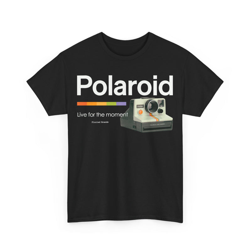 Load image into Gallery viewer, Polaroid "Live for the Moment" Commemorative T-Shirt