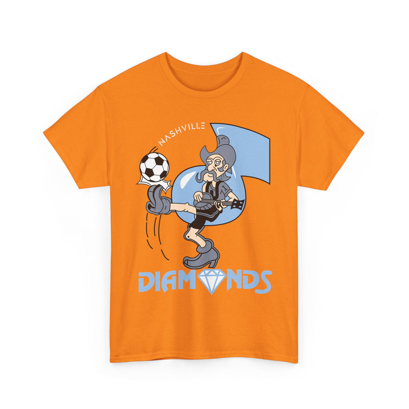 Load image into Gallery viewer, Nashville Diamonds Tennessee American Soccer League 1982 T-shirt