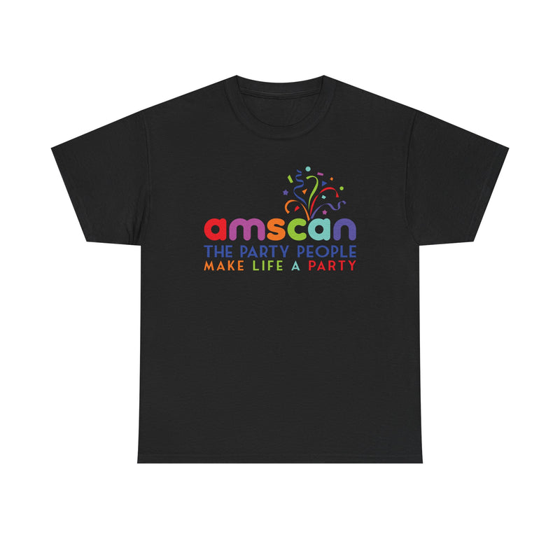 Load image into Gallery viewer, Amscan T-Shirt Defunct Party Supply Company The Party People Make Life Party