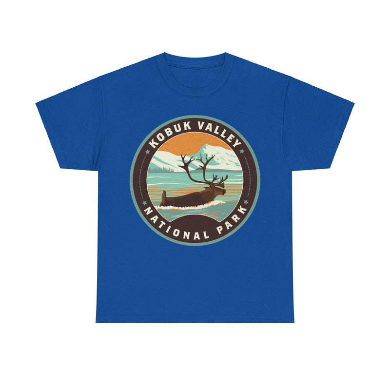 Load image into Gallery viewer, Kobuk Valley National Park Alaska Round Logo T-shirt