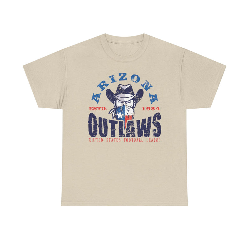 Load image into Gallery viewer, USFL Arizona Outlaws Est 1984 Football Team T-shirt