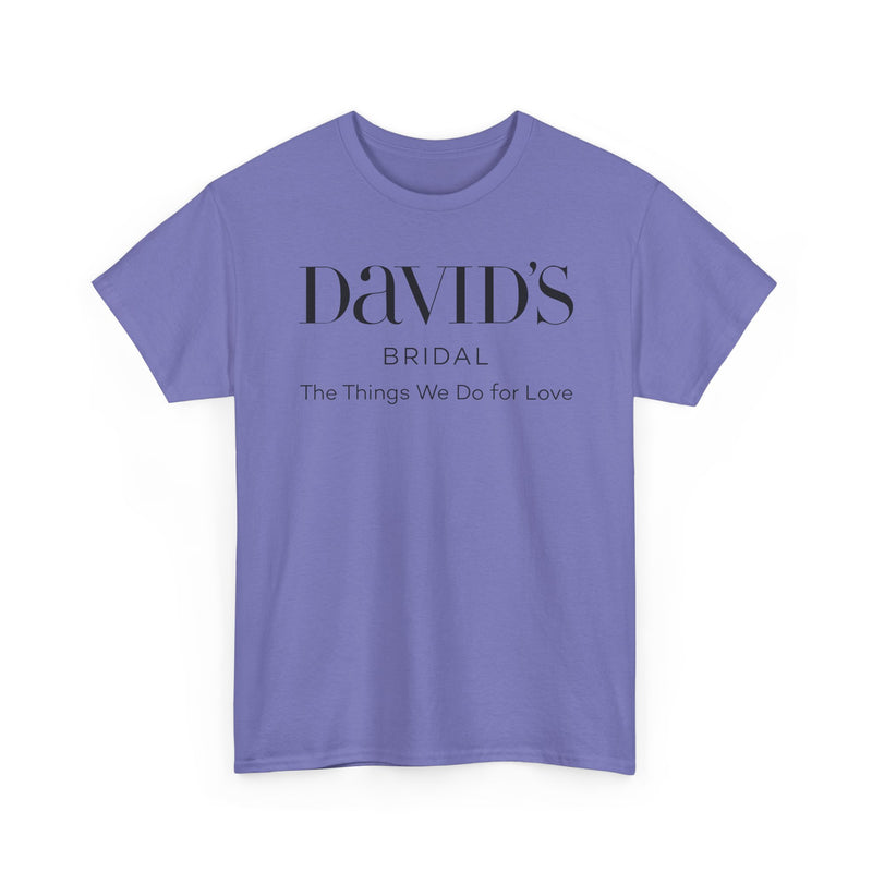 Load image into Gallery viewer, David's Bridal T-Shirt - Bankrupt Wedding Store Logo Tee - Bridal Chain