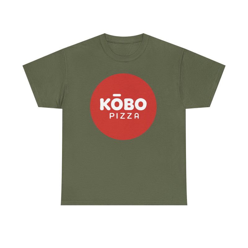 Load image into Gallery viewer, Kobo Pizza T-Shirt - Pizza Restaurant Industry Bankrupt Logo Tee
