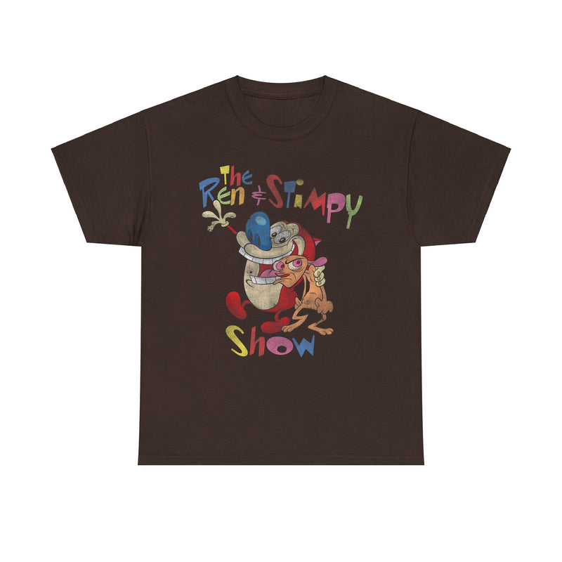 Load image into Gallery viewer, Ren Stimpy Logo Animated TV Show T-shirt