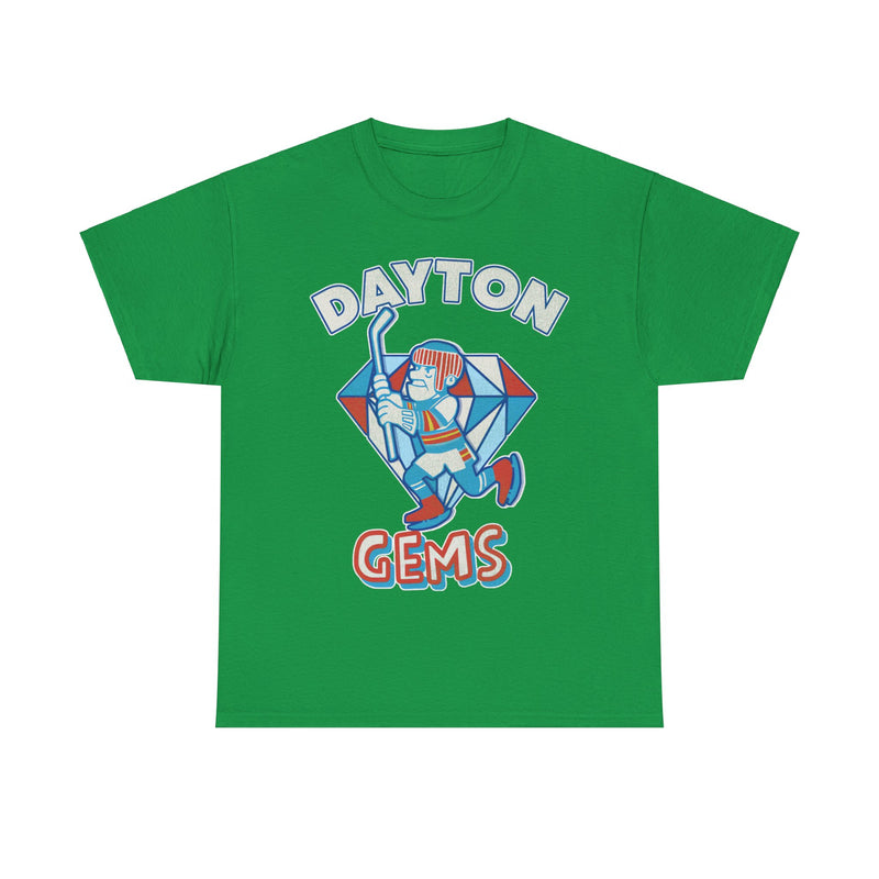 Load image into Gallery viewer, Dayton Gems Ohio Logo Hockey Team T-shirt